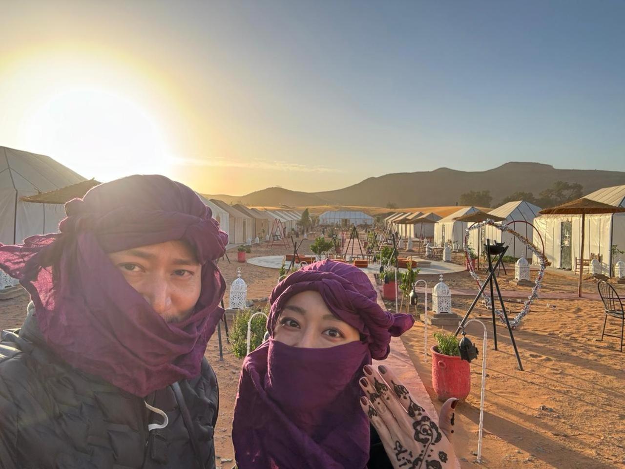 Abdo Luxury Camp With Heating Hotel Merzouga Luaran gambar